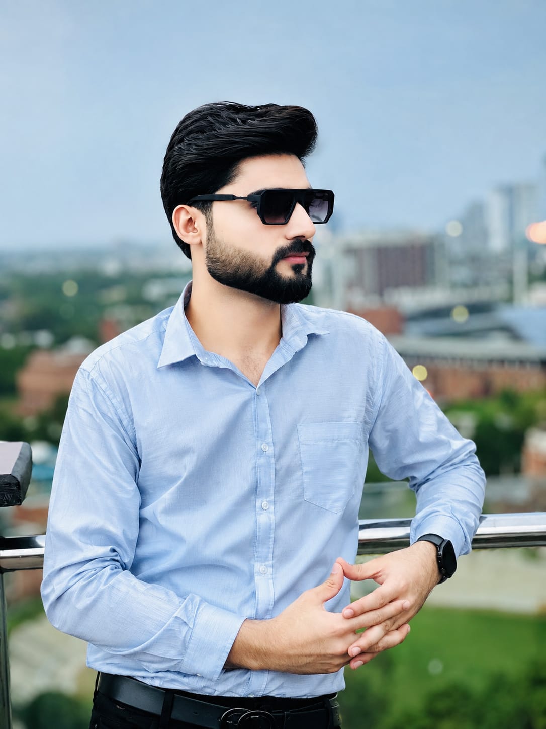 Muhammad Hamza casual portrait